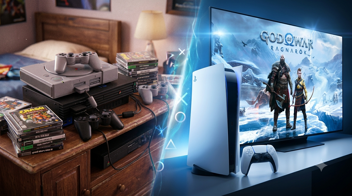 Quem Viveu a Era do PlayStation 1 e 2 Vai Entender o Motivo de Todo Mundo Estar Falando do PS5